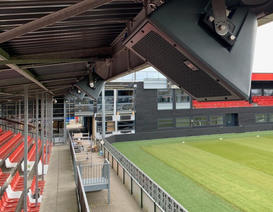Installatie Stadion in opdracht van TSR AV